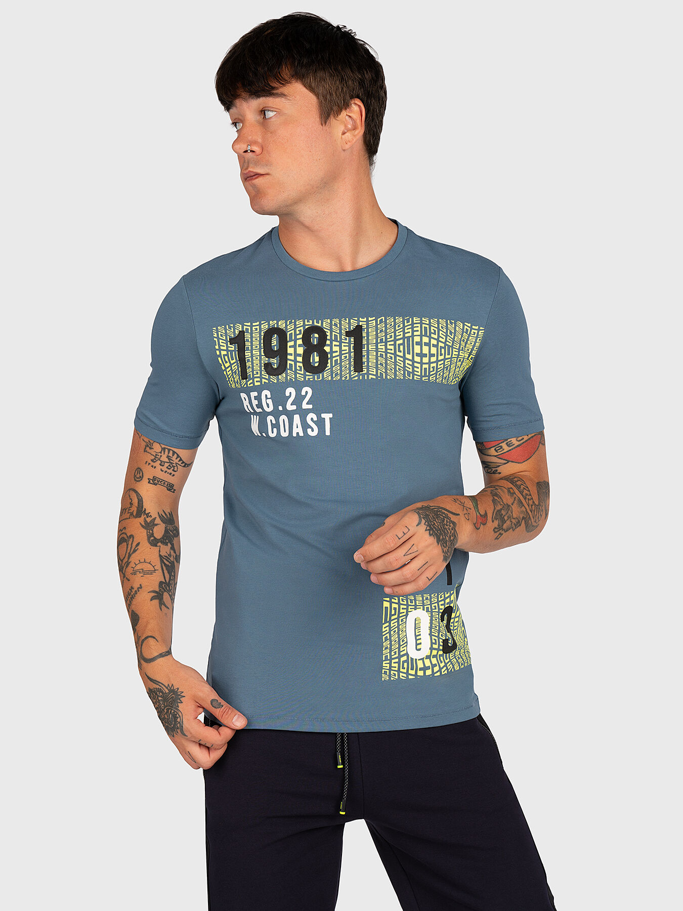 Guess best sale shirt heren