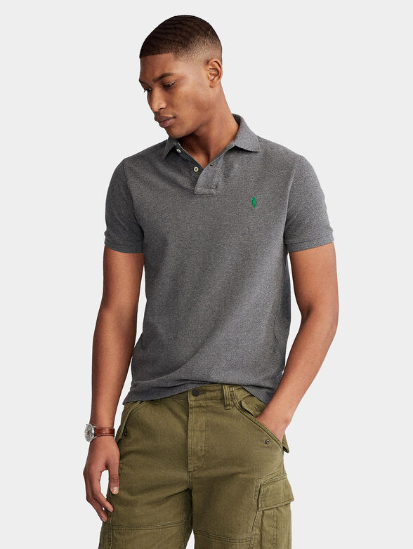 Grey polo-shirt - 1