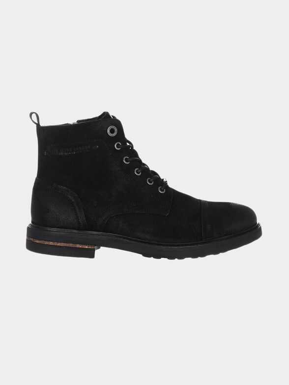 HUBERT Suede ankle boots - 1