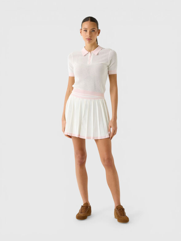 Mini pleated skirt  - 4