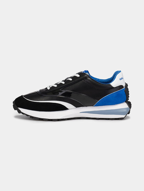 ZONE sneakers with blue accents - 4