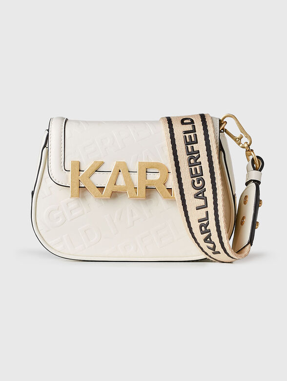 K/LETTERS black bag with logo accent - 1