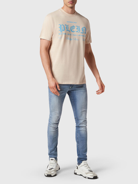 Logo print T-shirt in cotton  - 2