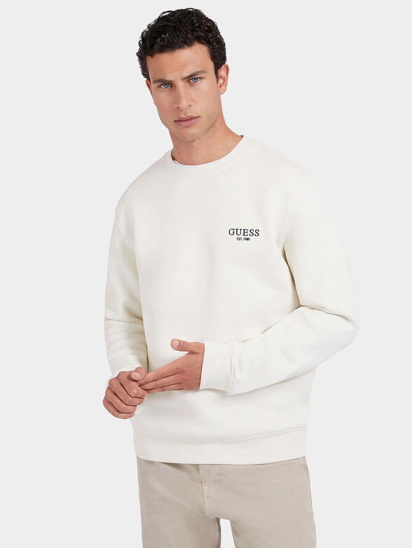 ERMES sweatshirt with logo embroideries on back - 1