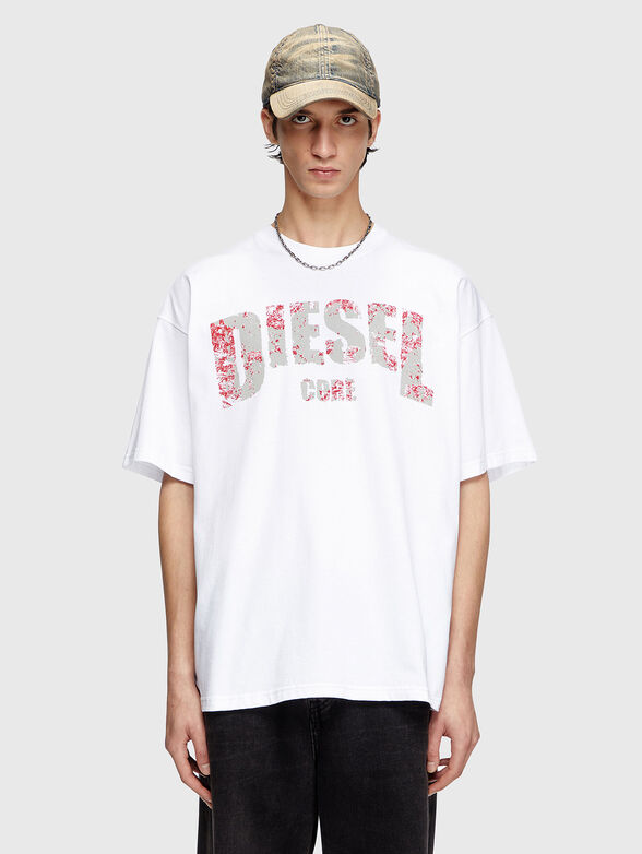 T-ADJUST-R25 cotton T-shirt with print - 1