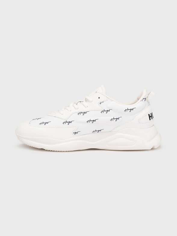 LEON sports shoes with logo print - 4