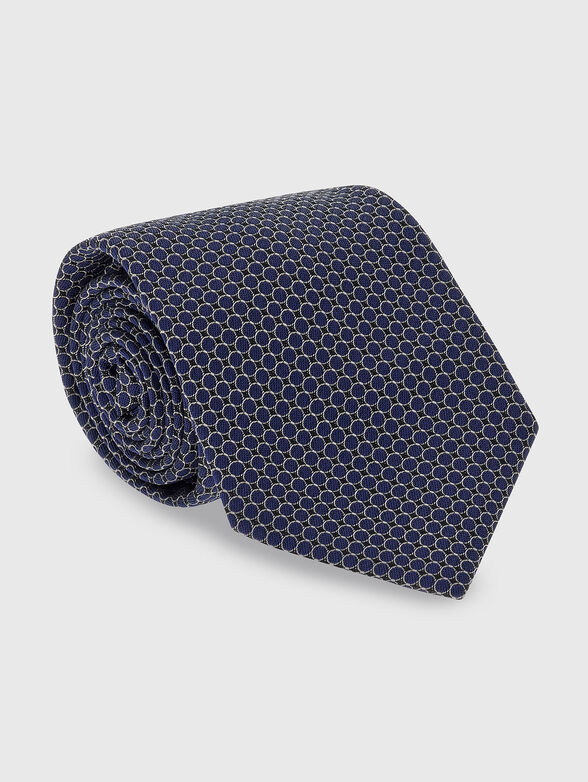 Cotton and silk tie - 1