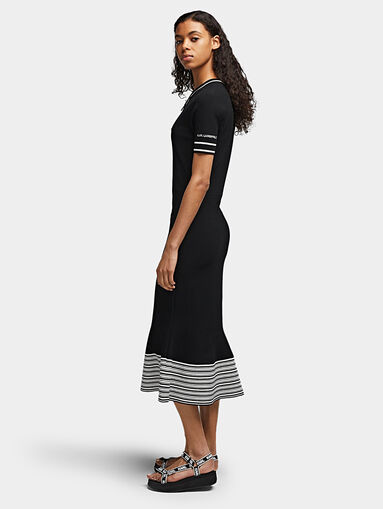 Mermaid dress in black - 3