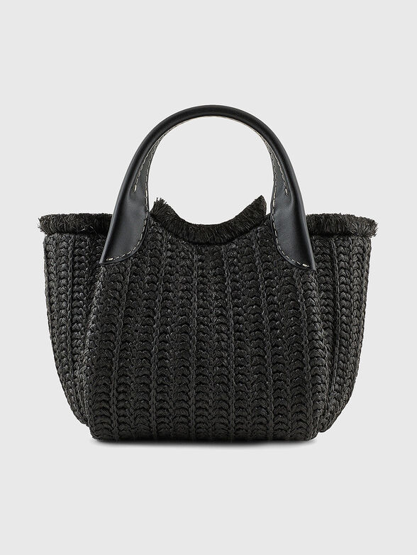 Small handbag with woven texture - 3