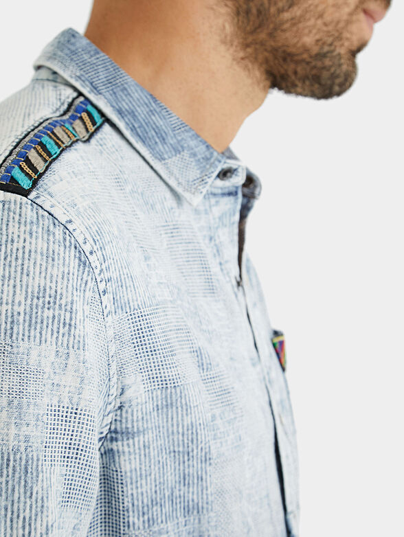 ALICIO Denim shirt  - 5