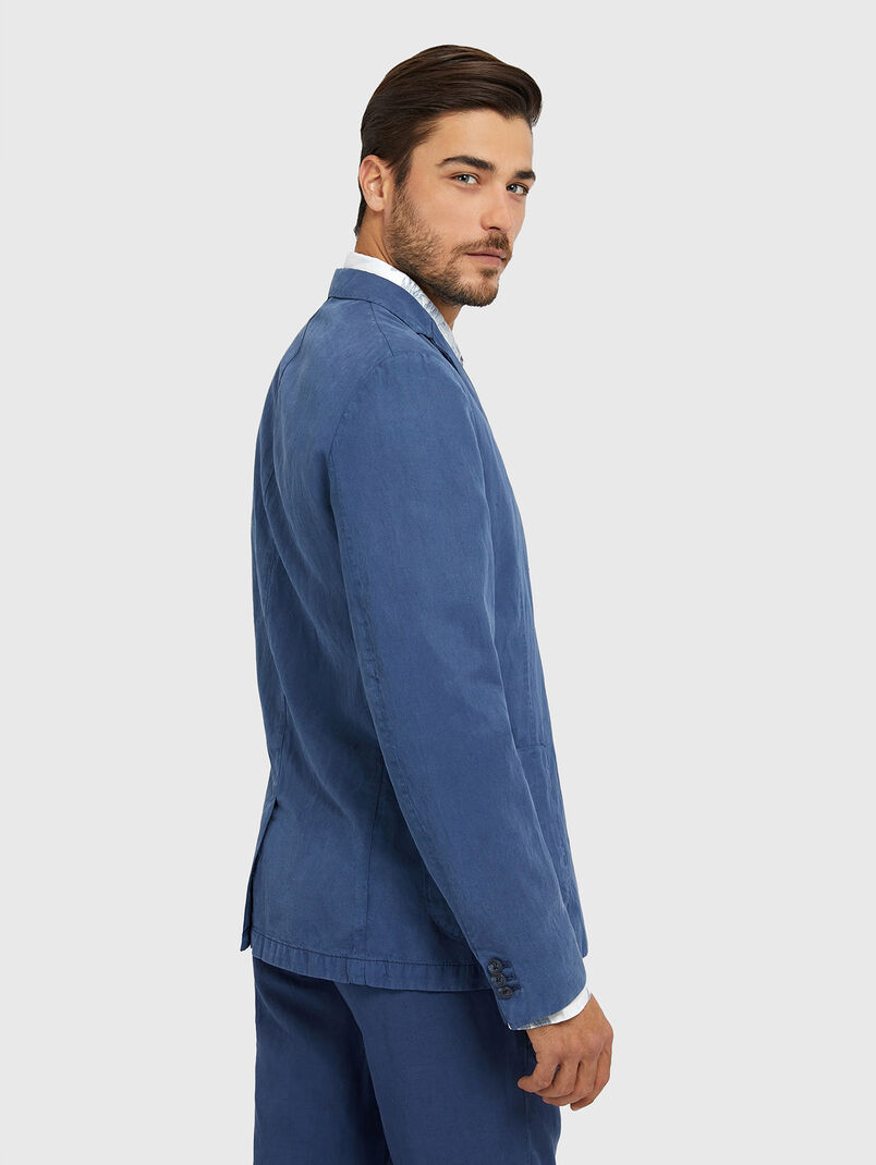 TYRON linen blend blazer - 3