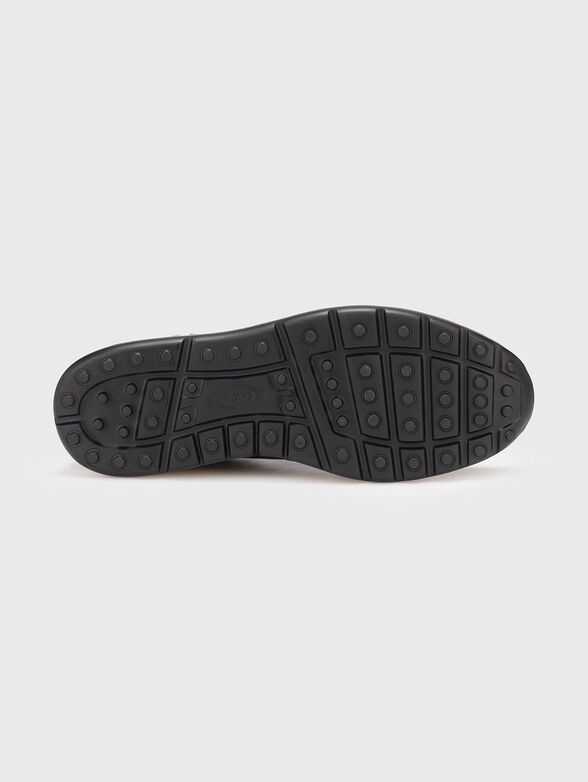 Leather sneakers - 4