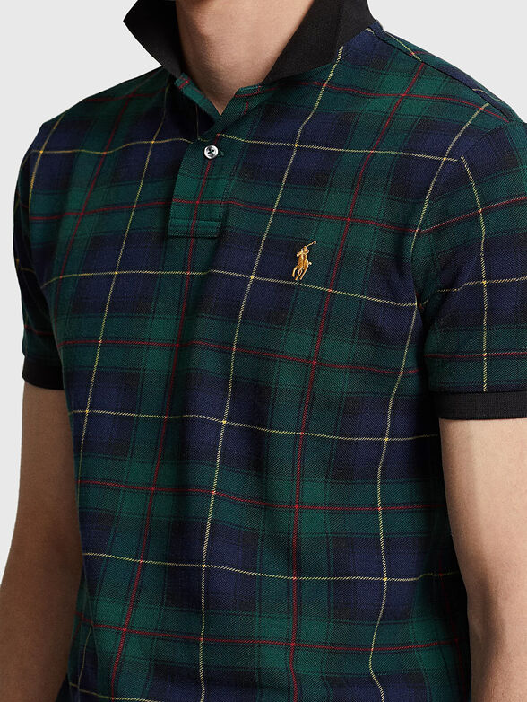 Checked polo shirt  - 4