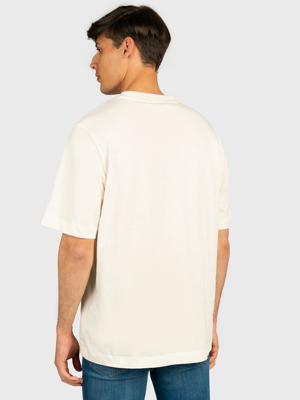 Cotton t-shirt with art print - 3