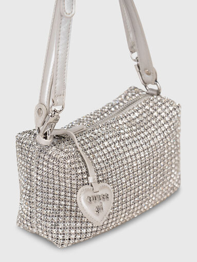 Crystal bag in pink  - 4