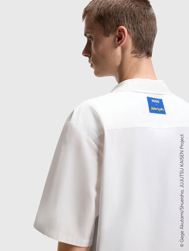 HUGO x JUJUTSU KAISEN relaxed fit shirt with print - 4