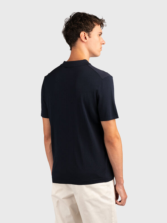 Black polo shirt - 3