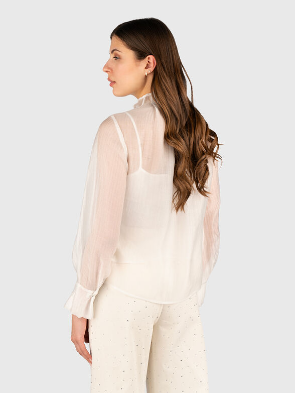 Shirt with sheer effect - 3
