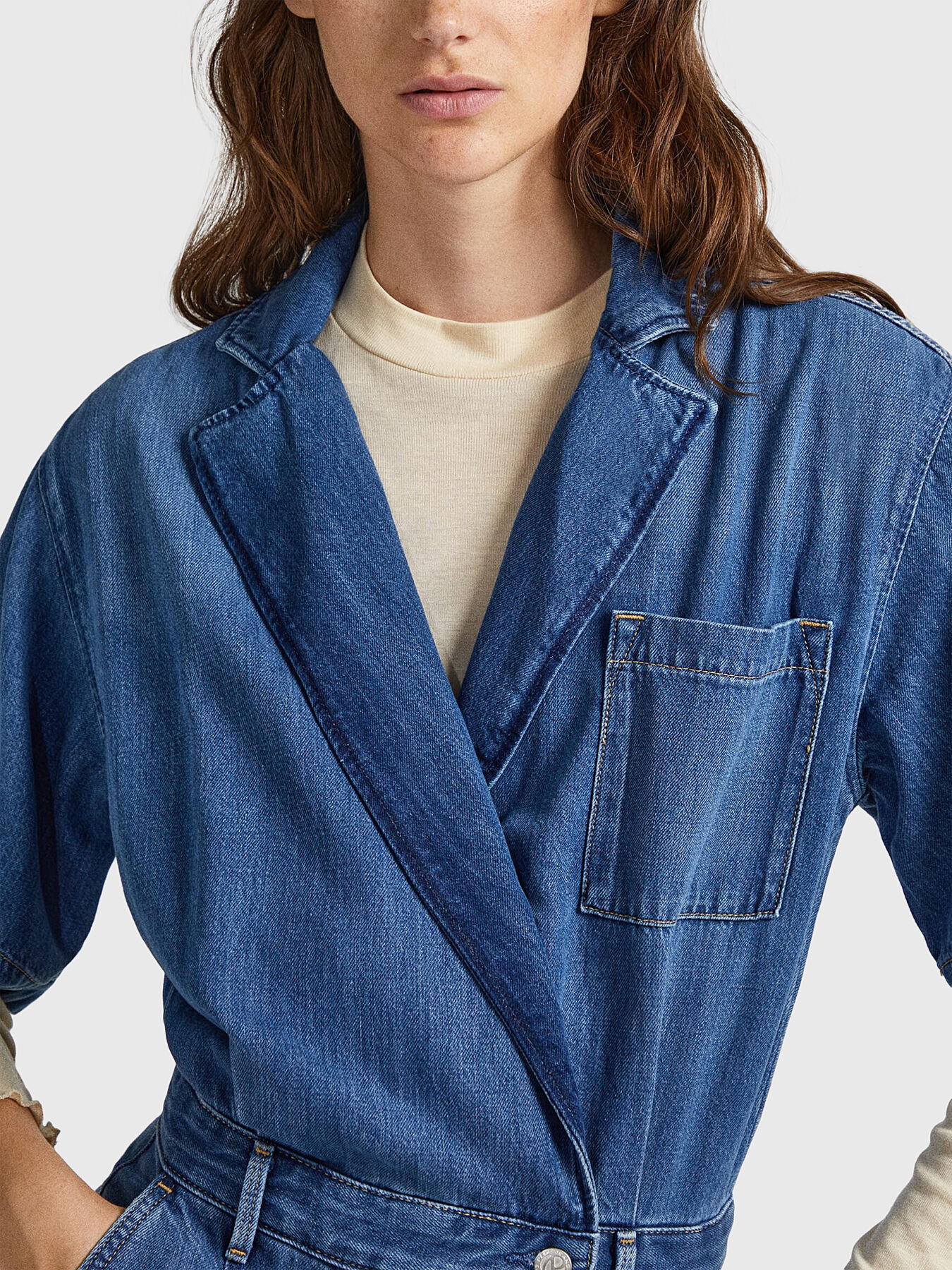 Pepe Jeans Overall Veran Für Mädchen & Damen – Aus 100% Viskose, Normale Taille | Bequemer Freizeit-Overall