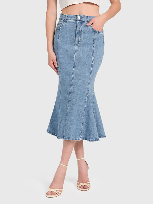 LIA midi denim skirt - 3