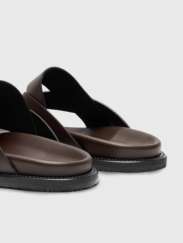 BERKLEY genuine leather slippers - 5