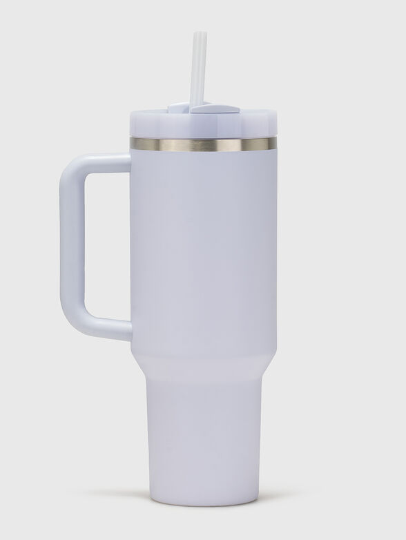Insulated cup with a straw  - 2