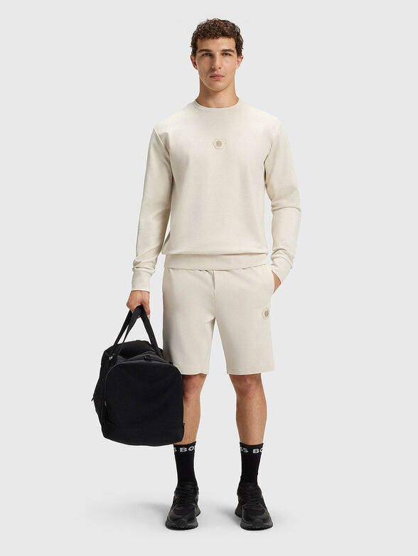 Grey sweatshirt with logo - 2