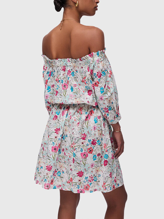 Dress with boat neck - 2