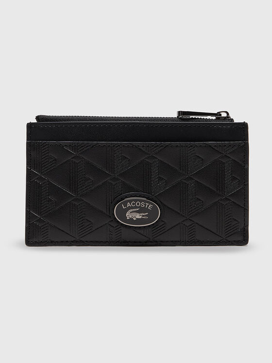 Картодържател с монограмно лого и цип - 1