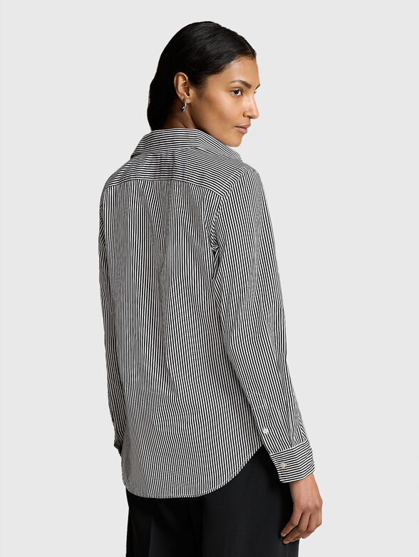 Cotton striped shirt  - 3