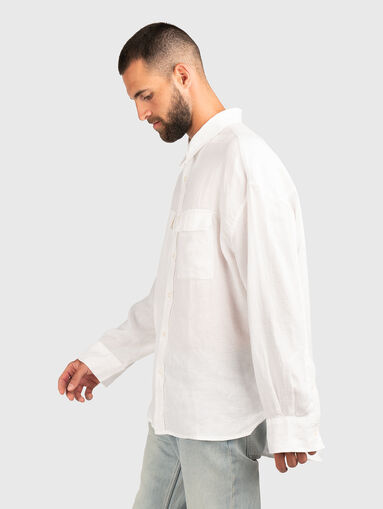 Oversized linen shirt - 3