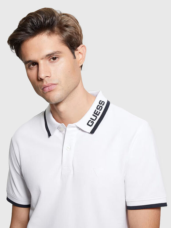 Polo shirt in beige color - 4