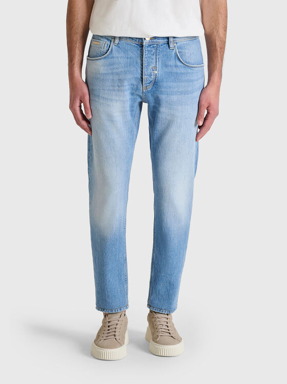 ARGON slim jeans with bleached effect - 1