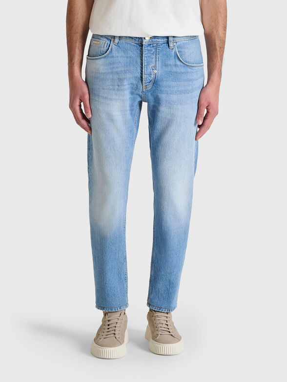 ARGON slim jeans with bleached effect - 1