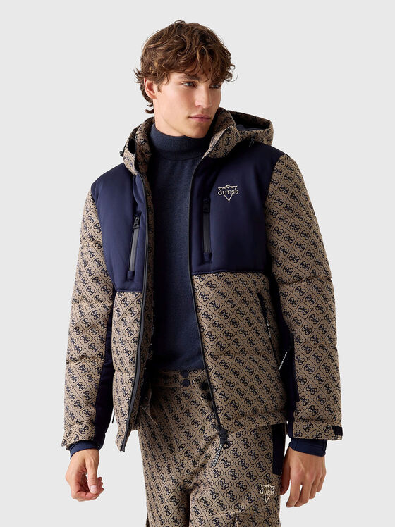 Ски яке с монограмно лого - 1