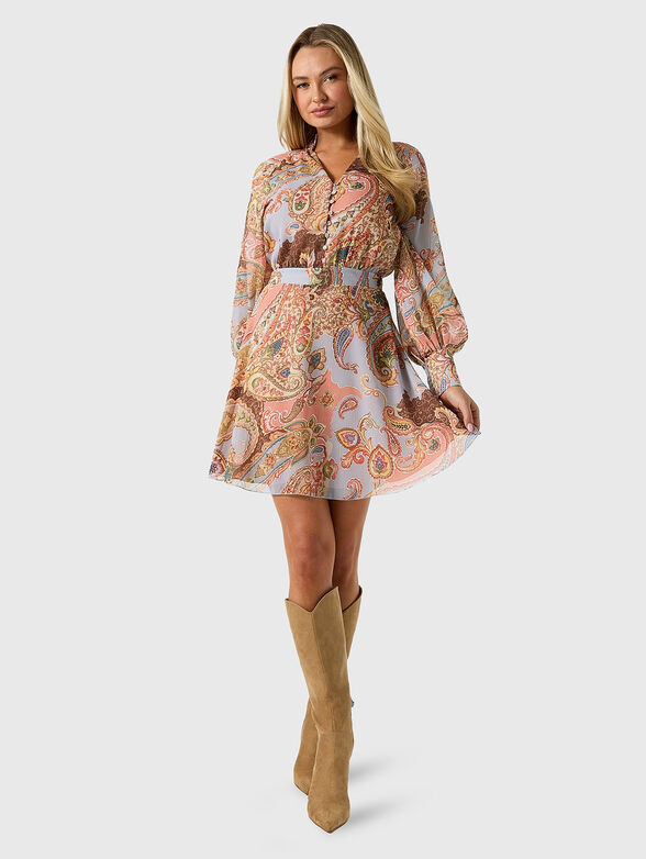 Dress with paisley motifs  - 2