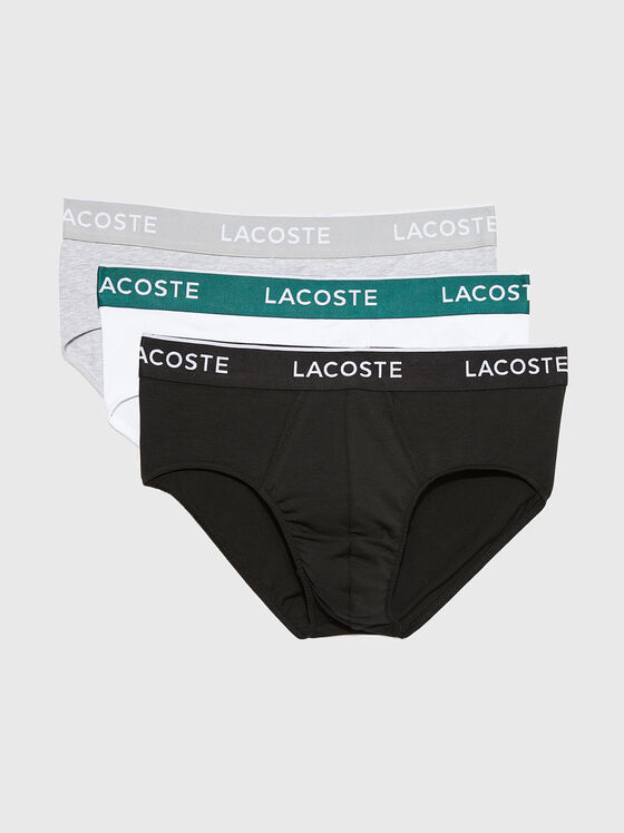 Set of three briefs with logo - 1