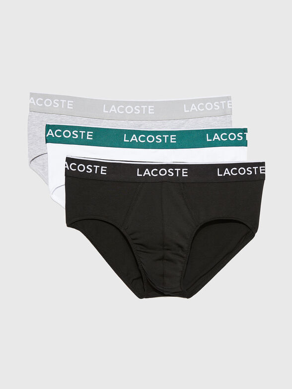 Set of three briefs with logo - 1