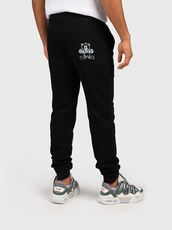 Черен спортен панталон - 2