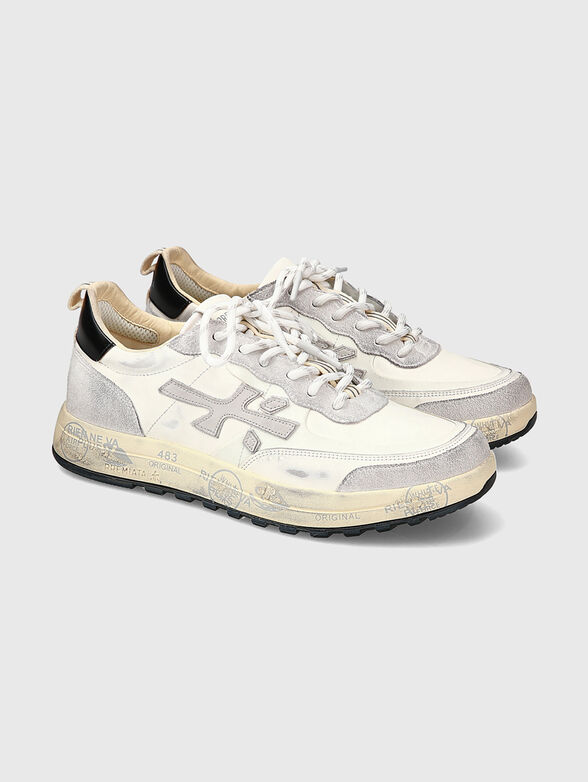 NOUS leather and suede sneakers - 5