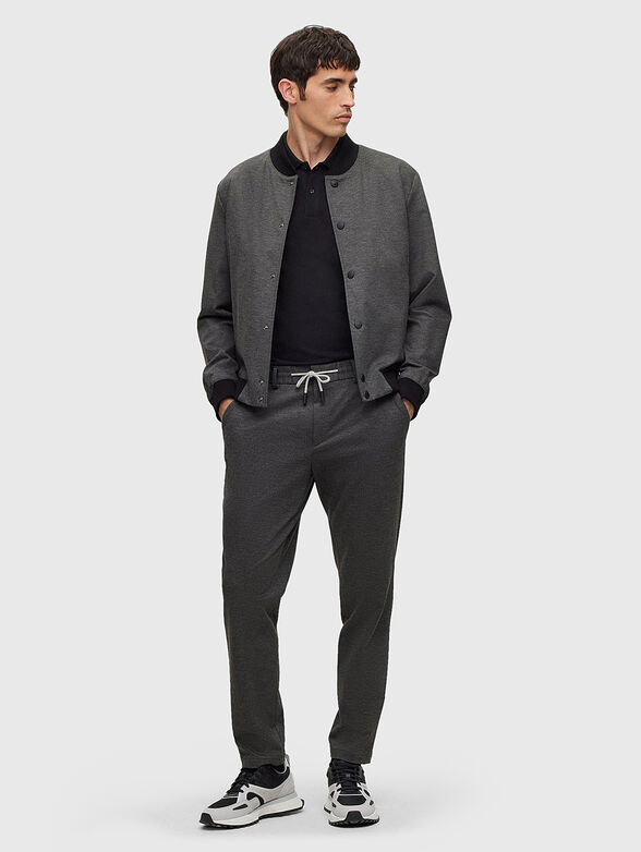 PALLAS polo shirt in black color - 2