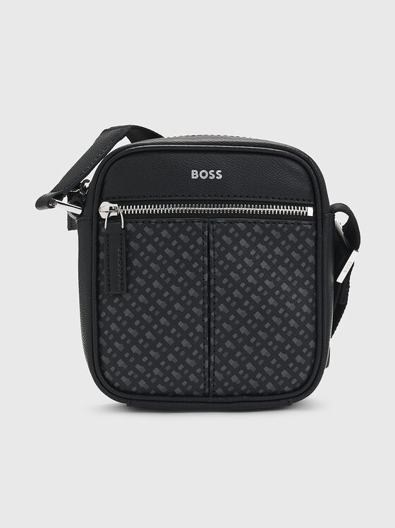 Crossbody bag with monogram logo - 1