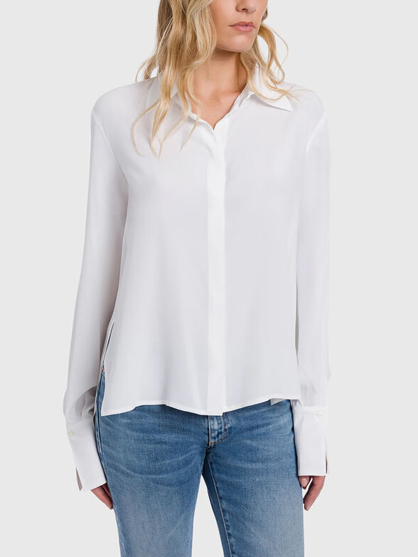Silk blend shirt - 1
