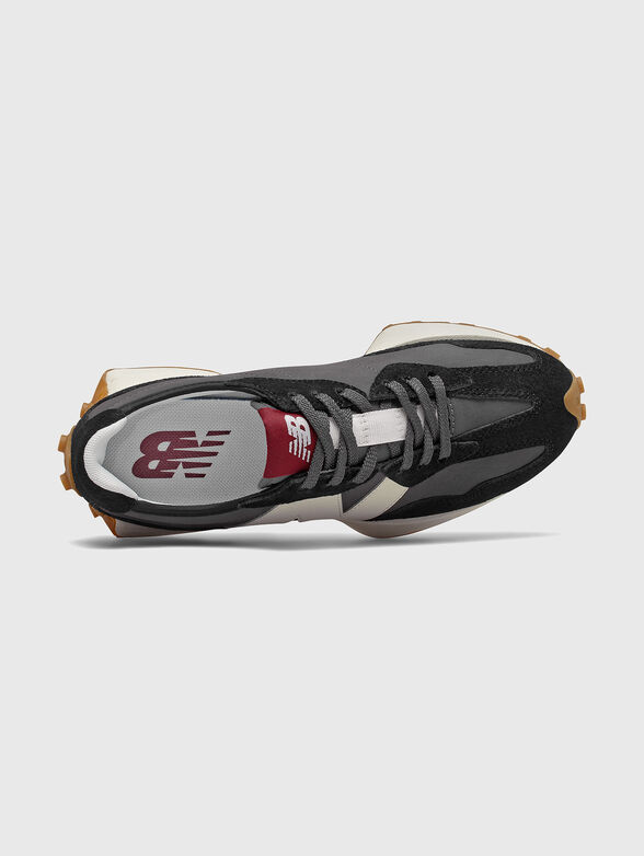 Sports shoes 327 with contrast logo accent - 4