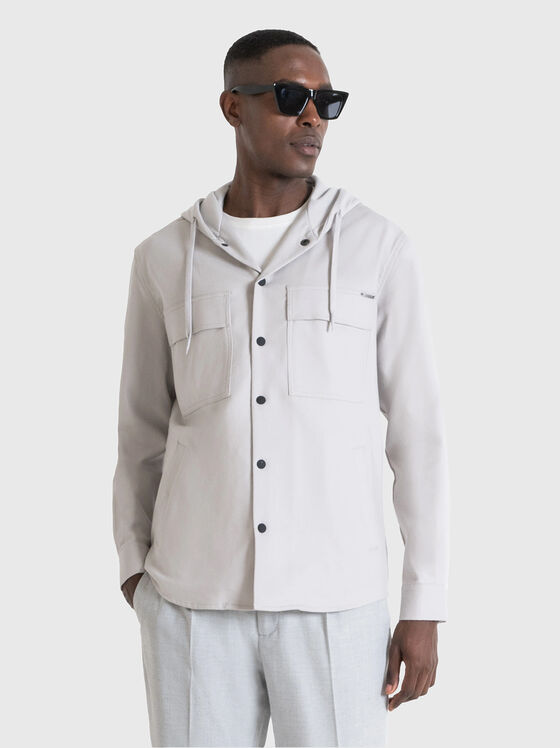 Връхна риза с качулка  - 1