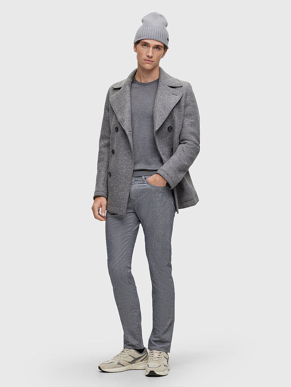 Wool sweater in gray - 2