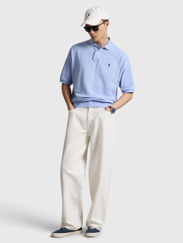 Ribbed polo shirt - 3