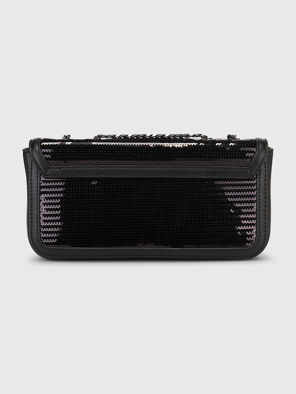Black sequins crossbody Bag - 3