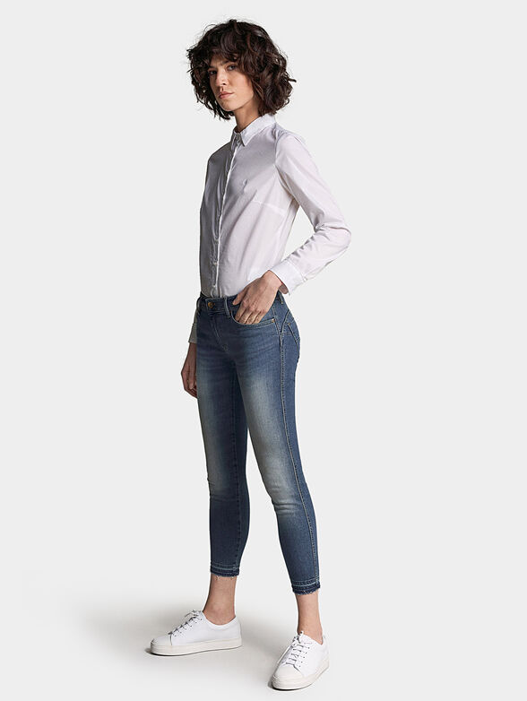 WONDER PUSH UP Skinny jeans with washed effect - 1
