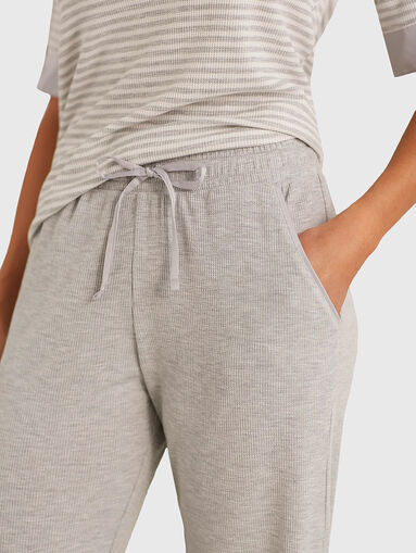 DAILY PAJAMAS grey pyjama bottoms - 3